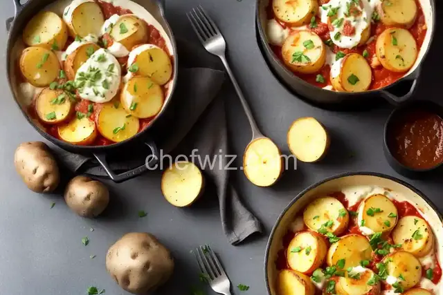 Potato with Mozzarella