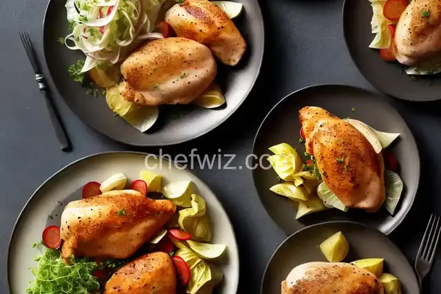 Poulet Rouge With Cabbage, Turnip, and Black Radish From 'Roberta's'