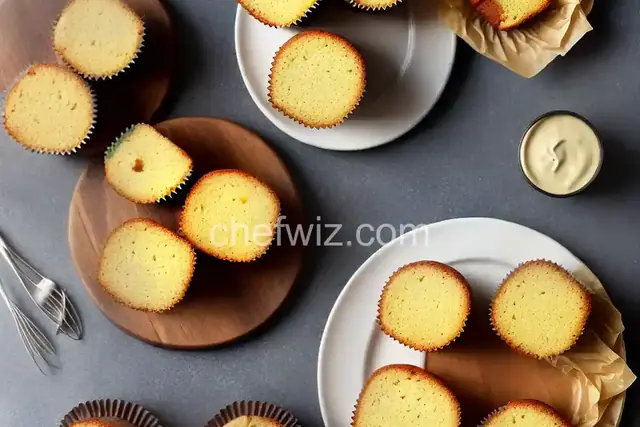 Pound Cake Cupcakes