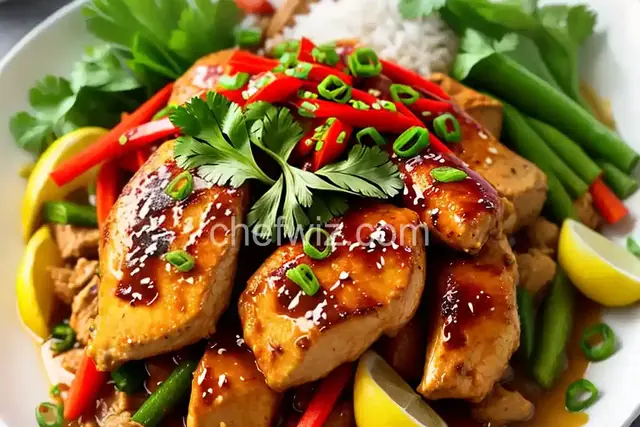 Pounded Lemongrass Chicken