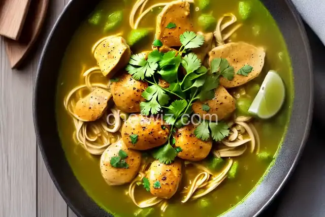 Pozole Verde con Pollo