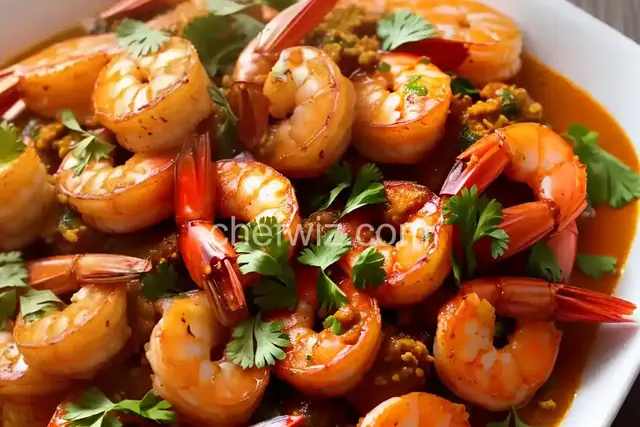 Prawn Patia (Indian Sweet and Spicy Shrimp) Recipe