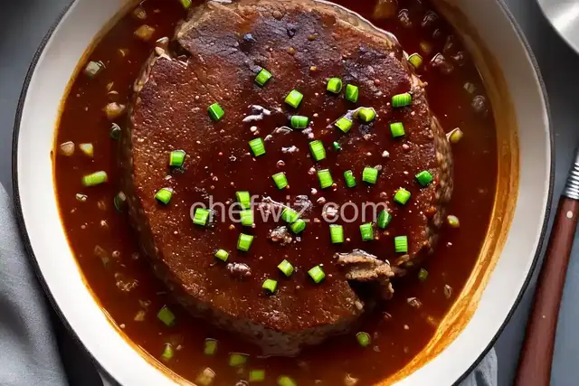 President Ford's Braised Eye Round Steak