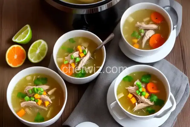 Pressure Cooker Chicken Broth
