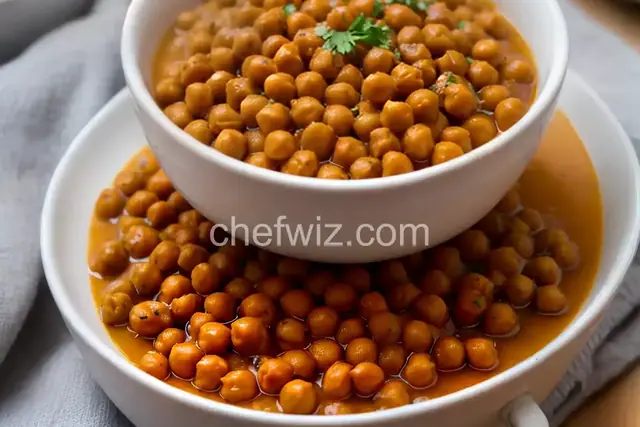 Pressure Cooker Chickpeas