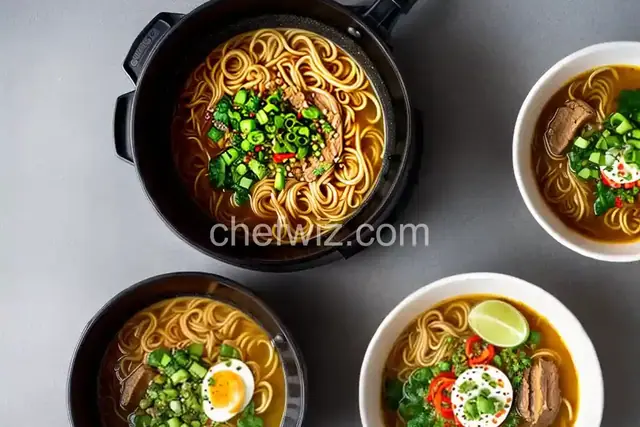 Pressure Cooker Chintan Shoyu Ramen