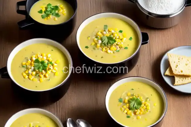 Pressure Cooker Corn Soup Recipe