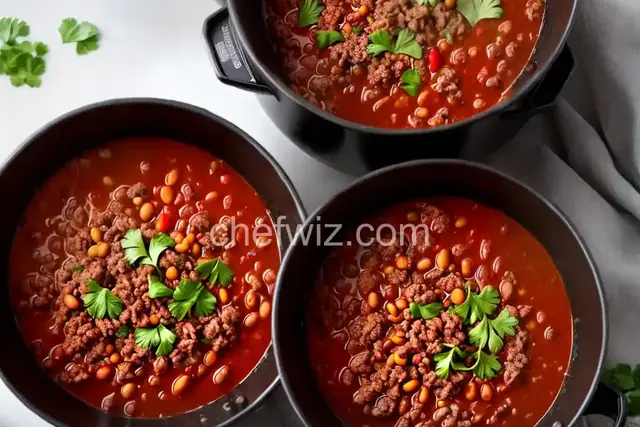 Pressure Cooker Ground Beef and Bean Chili Recipe