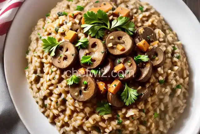 Pressure Cooker Mushroom Risotto Recipe