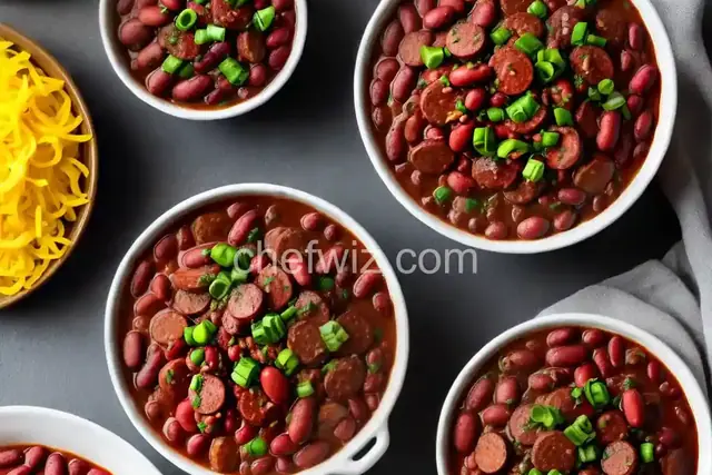 Pressure Cooker Red Beans and Sausage