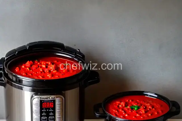 Pressure Cooker Tomato Sauce Recipe