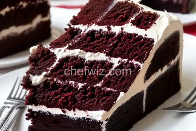 Pretty Much a Piece of Heaven Black Forest Cake