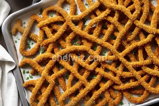 Pretzel-Crusted Chicken Strips