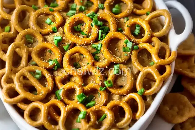 Pretzel Ring Beer Cheese Dip