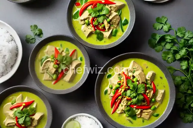 Prik Gaeng Khiao Waan (Thai Green Curry Paste)