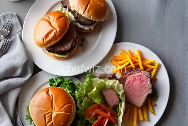 Prime Rib Burgers