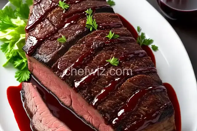 Prime Rib Roast with Red Wine Au Jus