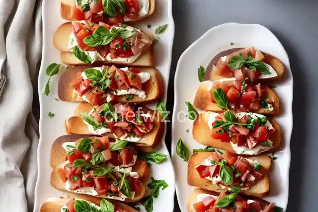 Prosciutto Bruschetta