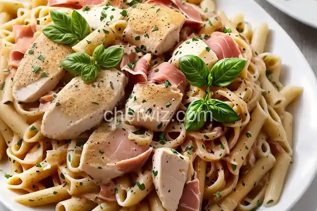 Prosciutto-Chicken Pasta