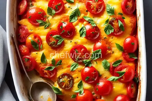 Provencal Cherry Tomato Gratin