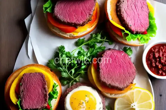 Pub-Style Corned Beef Burgers