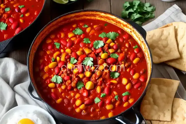 Pub-Style Vegetarian Chili