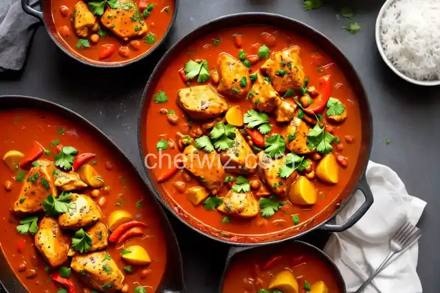 Pub style chicken curry