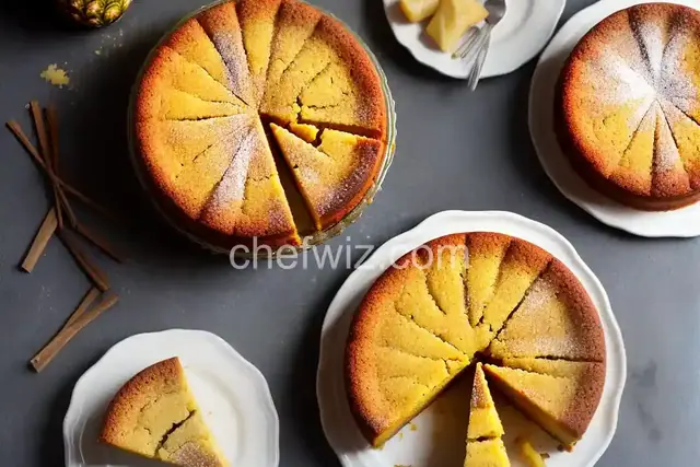 Puerto Rican Pineapple Rum Cake