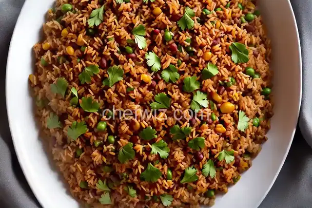 Puerto Rican Rice and Beans (Arroz con Gandules)