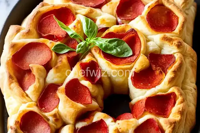Puff Pastry Pepperoni Pizza Roll