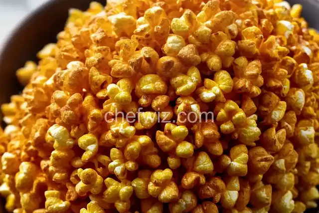 Puffed Caramel Corn