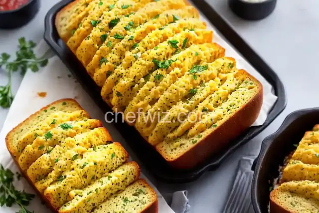 Pull-Apart Cheesy Garlic Loaf