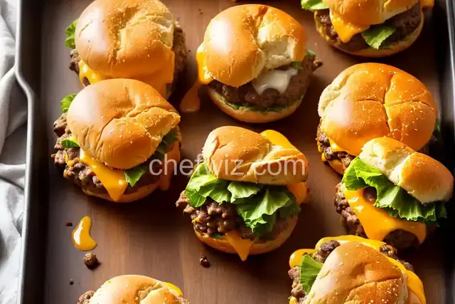 Pull-Apart Chopped Cheeseburgers