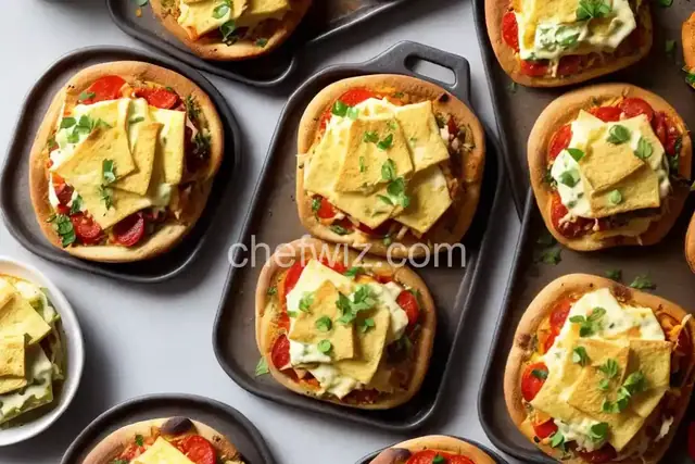 Pull-Apart Pizza Sandwiches