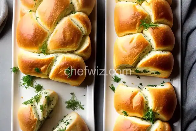 Pull-Apart Sour Cream and Chive Rolls