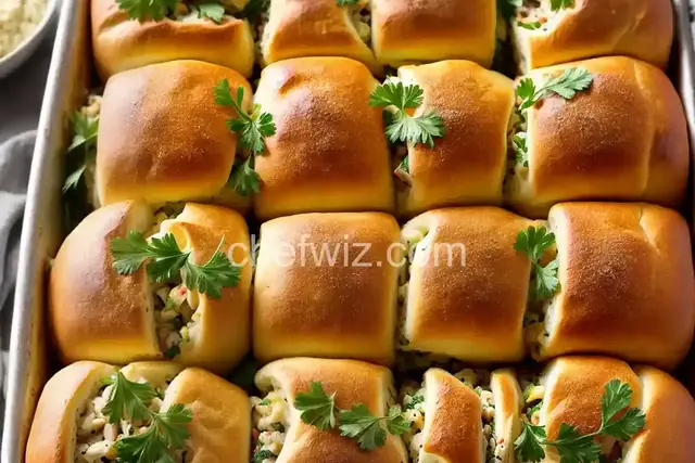 Pull-Apart Stuffing Rolls Recipe