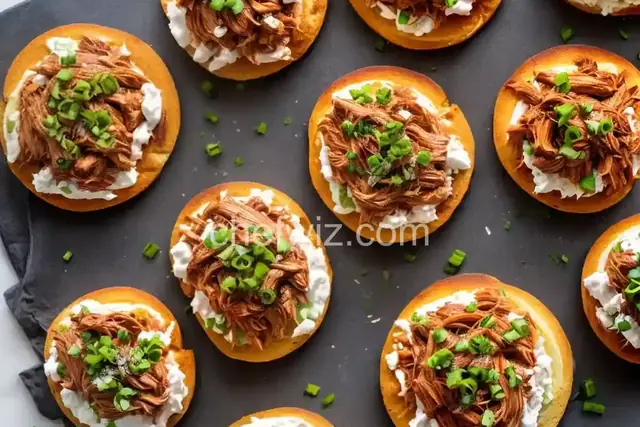 Pulled BBQ Chicken Sandwiches