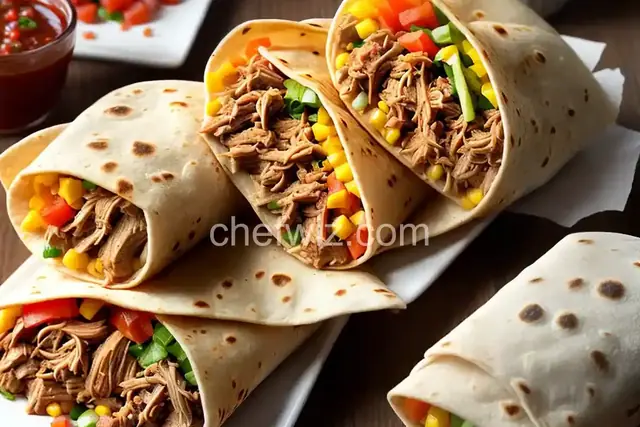 Pulled Pork Burritos