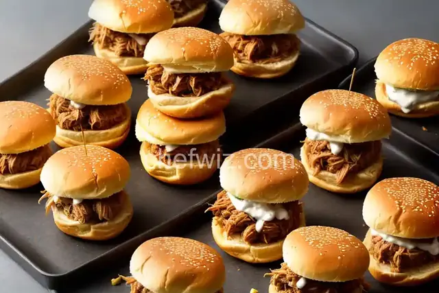 Pulled Pork Pickle Sliders