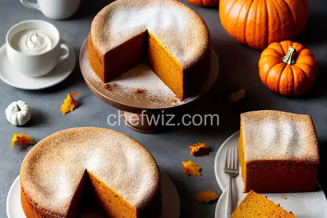 Pumpkin Cake Graveyard