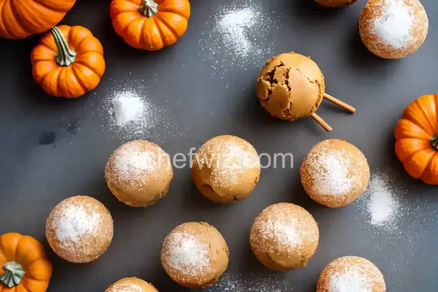 Pumpkin Cake Pops