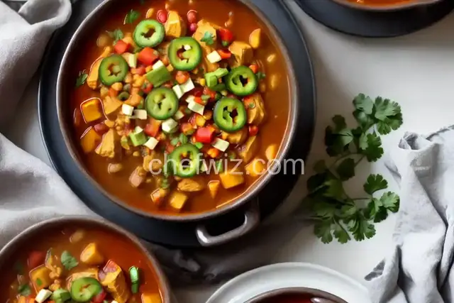 Pumpkin Chicken Chili