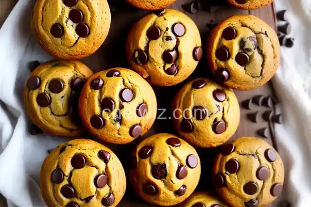 Pumpkin Chocolate Chip Muffins