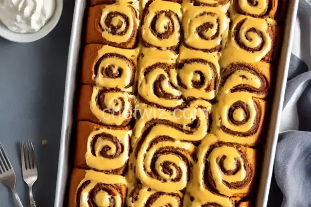 Pumpkin Cinnamon Rolls