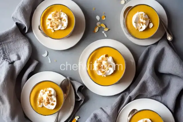 Pumpkin Coconut Custard