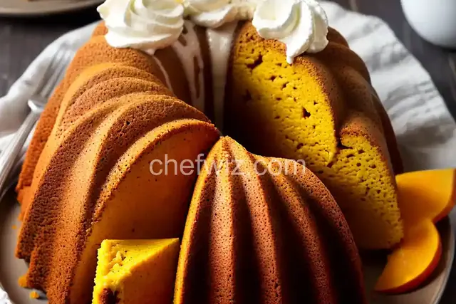 Pumpkin-Cream Cheese Bundt Cake