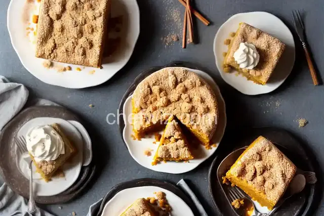 Pumpkin Crumb Cake