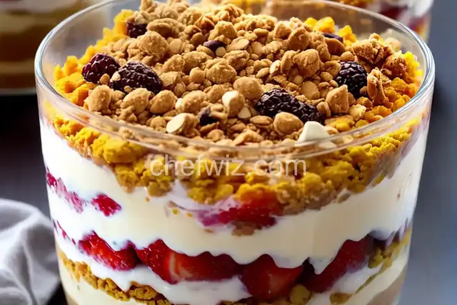 Pumpkin Crumble Yogurt Parfait