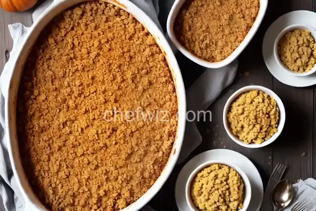 Pumpkin Crumble