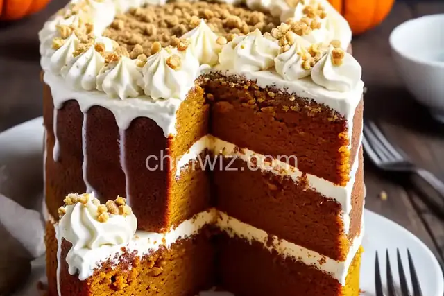 Pumpkin Crunch Cake